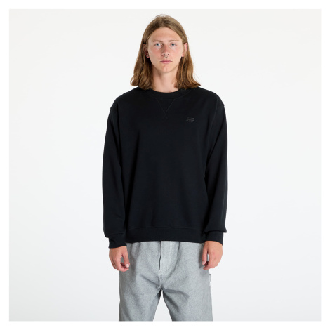 Mikina New Balance Athletics French Terry Crew Black
