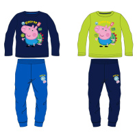 Prasátko Pepa - licence Chlapecké pyžamo - Prasátko Peppa 5204903, modrá Barva: Modrá
