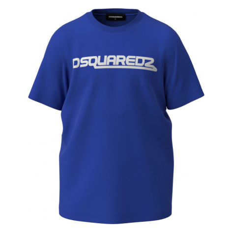 Tričko dsquared d2lt14u relax maglietta modrá Dsquared²