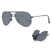 Aviator sluneční brýle AVGSR 5BK 63  -  Unisex