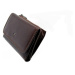 Famito Dámská kožená peněženka 24510 Brown