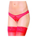 Dámské erotické kalhotky SoftLine collection 2442 červené | červené