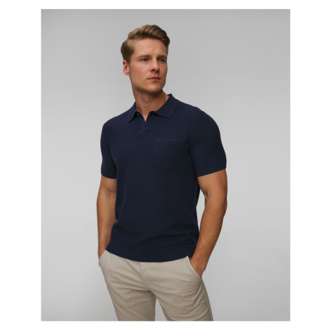 Tmavě Modrý Pánský Polo Svetr Ralph Lauren Rlx Golf