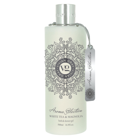 Vivian Gray Sprchový gel Aroma Selection White Tea & Magnolia (Bath & Shower Gel) 500 ml