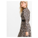 Bonprix BODYFLIRT šaty s leopardím vzorem Barva: Béžová, Mezinárodní