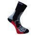 Ponožky Progress 8MB Merino Barva: černá/oranžová