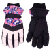 Yoclub Dětské zimní lyžařské rukavice REN-0318G-A150 Multicolour