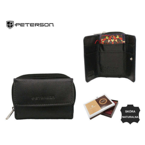 Malá dámská peněženka se zapínáním na patentku - PETERSON Factory Price