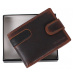 Sendi Design Pánská kožená peněženka D-B201 RFID hnědá