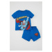 DEFACTO Baby Boy Superman Short Sleeve Shorts Cotton Pajama Set