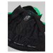 Zeleno-černá pánská sportovní zimní bunda s kapucí O'Neill Diabase Jacket