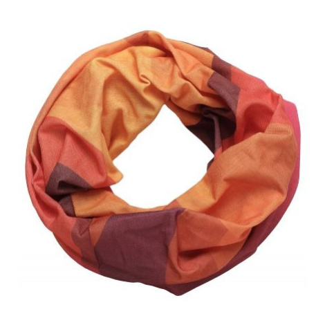 Finmark CHILDREN’S MULTIFUNCTIONAL SCARF Dětský multifunkční šátek, oranžová, velikost