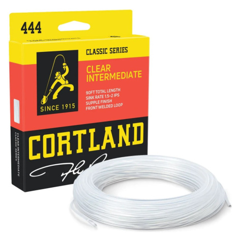 Cortland Muškařská Šňůra 444 Classic Intermediate Clear Fresh Salt WF 90ft Aftma: #6