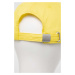 Bavlněná baseballová čepice United Colors of Benetton žlutá barva, s aplikací