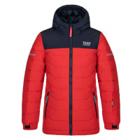 Loap FUZZY Chlapecká lyžařská bunda, červená, velikost