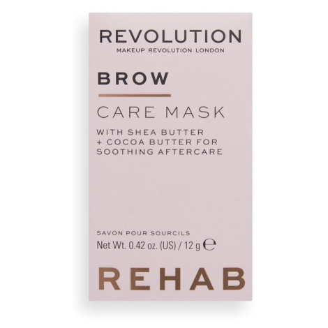 Makeup Revolution Rehab Brow Care maska na obočí 12 g