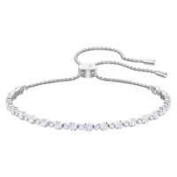 Swarovski Třpytivý náramek s čirými krystaly Subtle 5465384