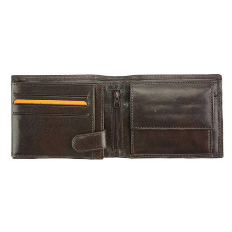 Přehledná peněženka z pravé kůže