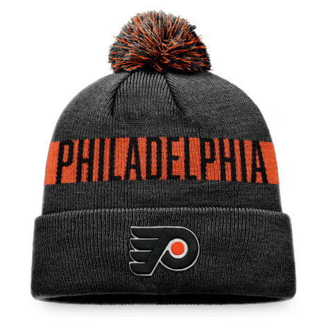 Philadelphia Flyers zimní čepice Fundamental Beanie Cuff with Pom Fanatics