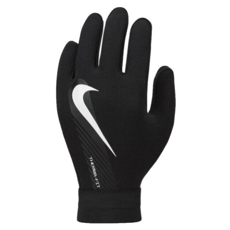 Nike ACADEMY THERMA-FIT Dětské fotbalové rukavice, černá, velikost