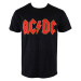 Tričko metal pánské AC-DC - Logo - ROCK OFF - ACDCTS02MB