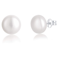 JVD Stříbrné náušnice s perlami SVLE0545XD2P1 0,9 cm