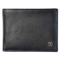SEGALI Pánská kožená peněženka 907 114 026 black/blue