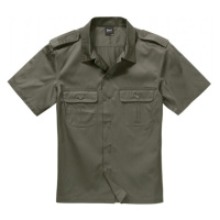 Pánská košile Brandit Short Sleeves US Shirt - olivová