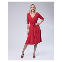 Dámské šaty Look 20 model 18020357 červená Made With Love - Gemini