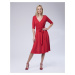Dámské šaty Look 20 model 18020357 červená Made With Love - Gemini