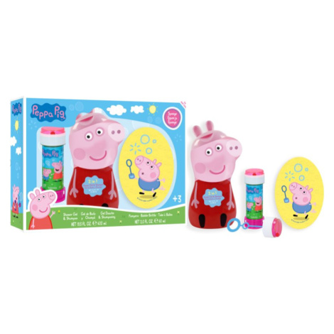 Peppa Pig Body and Hair dárková sada do koupele pro děti 3+