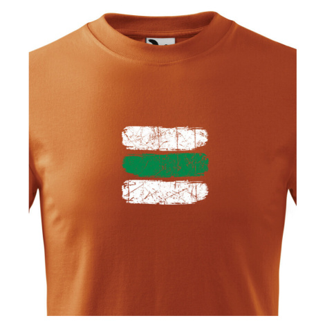 Dětské tričko s potiskem zelené turistické značky BezvaTriko