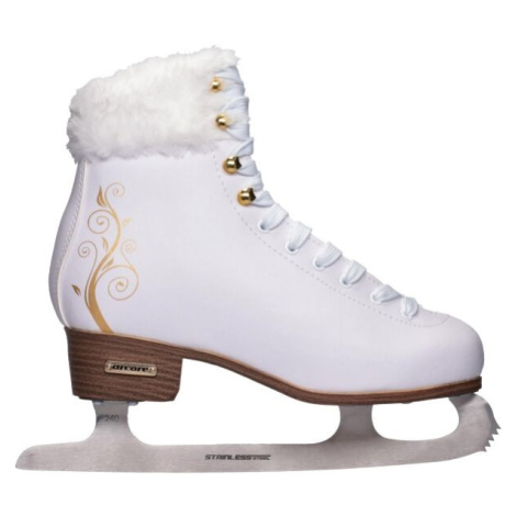 Arcore LUXURY Dámské lední brusle, bílá, velikost