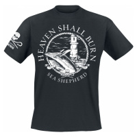 Heaven Shall Burn Sea Shepherd Cooperation - For The Oceans Tričko černá