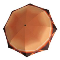 Doppler Long Carbonsteel AC Cross Over - dámský holový vystřelovací deštník, oranžová