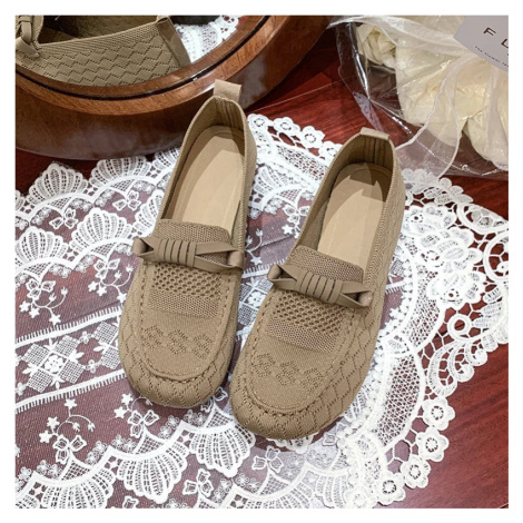 Letní síťované slip-on dámské boty