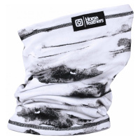 Šátek Horsefeathers Neck Warmer Printed white brush