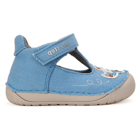 D.D.STEP C070-41195A SANDÁLY Bermuda Blue | Dětské barefoot sandály
