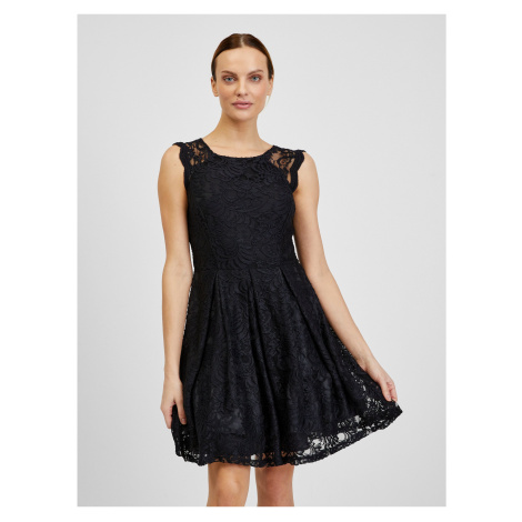Černé dámské krajkované šaty ORSAY
