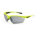 Finmark FNKX2026 Sportovní sluneční brýle, reflexní neon, veľkosť
