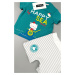Dětský letní set tričko a kraťasy Happy Sea, zelená (Dětské oblečení)
