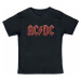 AC/DC Metal-Kids - Logo detské tricko černá