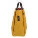 Grosso Žlutá hořčicová elegantní dámská kabelka S728 Žlutá