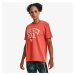 Under Armour Project Rock Heavyweight Campus T-Shirt Orange