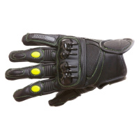 INFINE OCT-302 krátké kožené moto rukavice černá