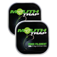 Korda návazcový vlasec mouth trap 20 m - 0,43 mm 15 lb