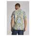 Košile la martina man shirt s/s printed light po zelená