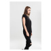 Ladies Extended Shoulder Tee - black