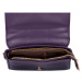 Módní dámská malá kabelka na rameno s prošíváním Azalea, fialová
