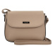 Módní dámská crossbody kabelka Delami Little Mia, taupe